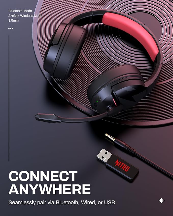 acer Wireless Gaming Headset, PS5 Headset - Image 6