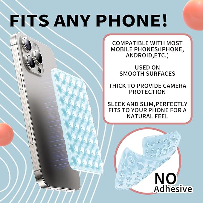 Octobudy Silicone Sticky Grip Suction Cup Phone Mount - Image 7