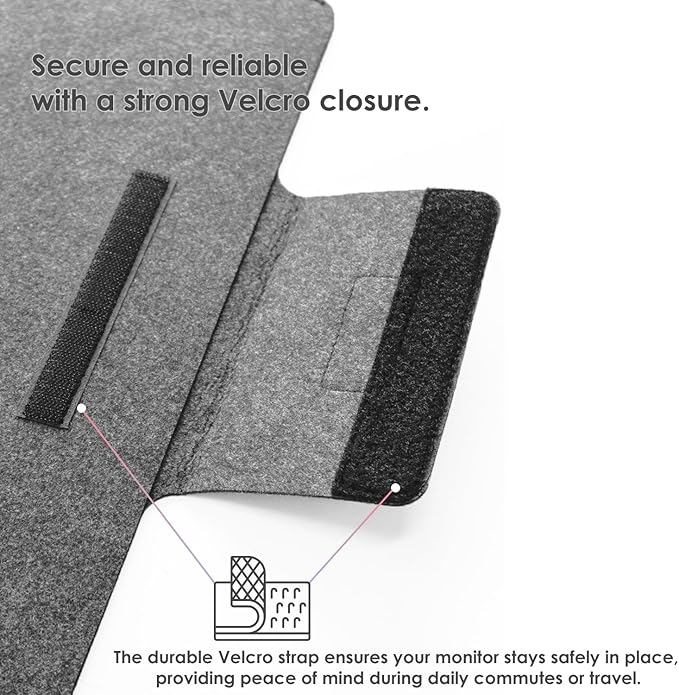Kado 15.6 Inch Portable Monitor Case Sleeve Bag Made - Image 4