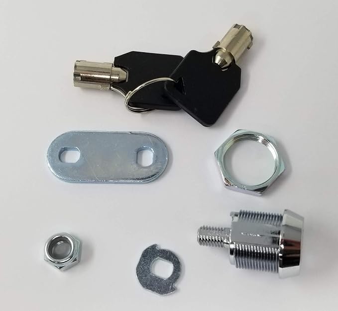 Admiral Locks Tubular Cam Lock, Keyed Alike Removable Key RV Compartment - Image 4