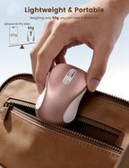 WisFox 2.4G Wireless Mouse for Laptop, Ergonomic Computer Mouse - Image 6