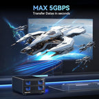Aluminum Dual Bay Hard Drive Enclosure - Image 3