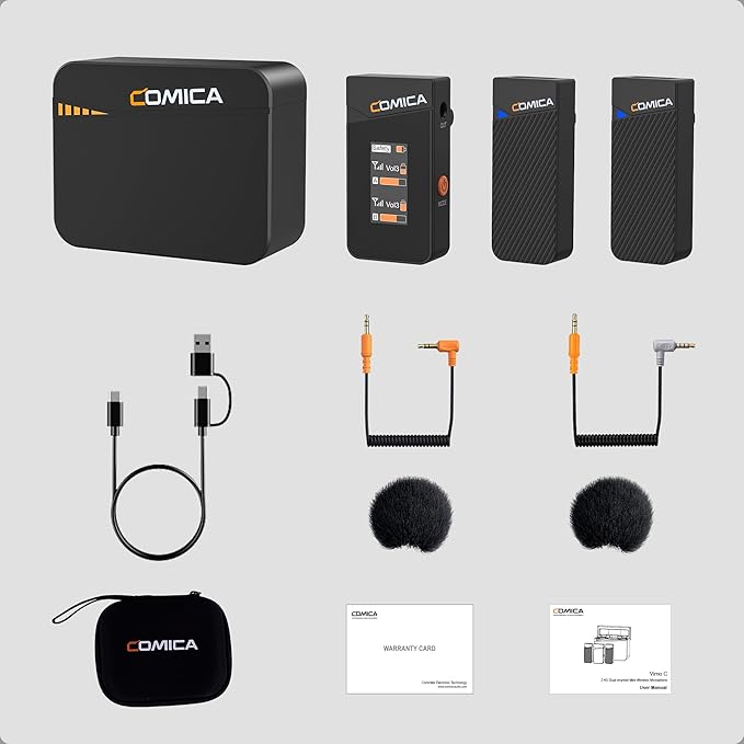 COMICA Vimo C3 Wireless Lavalier Microphone - Image 9