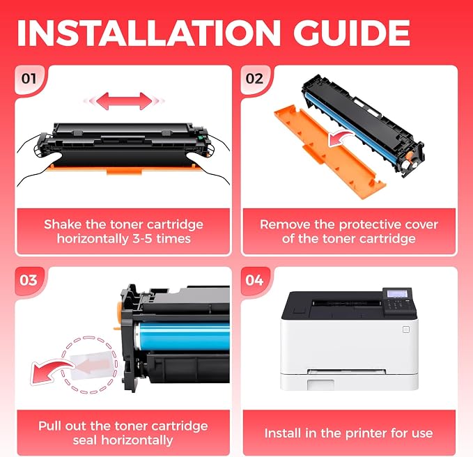 067H 067 Toner Cartridge Set MF656Cdw MF654Cdw High Capacity - Image 4