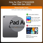 Transparent Case with Keyboard for iPad 11th Gen 11 Inch. & 2022 iPad 10th Gen - Image 2