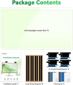 Magnetic 21.5 in Computer Anti Blue Light Screen Protector for16:9 Aspect Ratio - Image 8