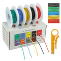 BOJACK 24 AWG Flexible Silicone Wire Electric Wire Hook up Wire Kit 300V Cables by BOJACK