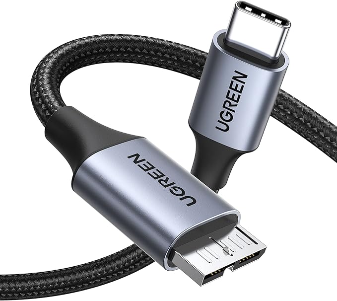 UGREEN 10 Gbps Micro B to USB C Hard Drive Cables, 6.6FT USB C to Micro B - Image 8