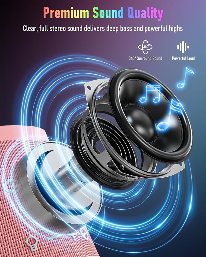 Portable Bluetooth Speaker Wireless - Image 2
