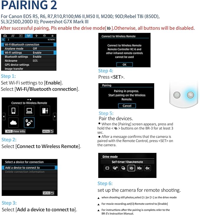 AODELAN Rechargeable Wireless Shutter Release - Image 8