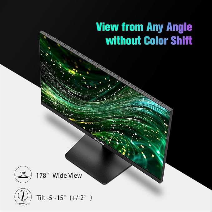 SANSUI Monitor 27 Inch 100Hz USB Type-C Computer Monitor, FHD 1920X1080P - Image 7