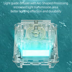 GATERON Magnetic Jade Max Keyboard Switches, Linear Factory Pre-lubed Fully - Image 3