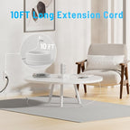 TenTrend 160W Fast Charging Station, Flat Plug Power Strip Tower - Image 6