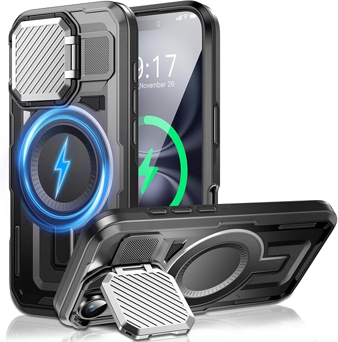 Camera Stand Case for iPhone 16 Plus, 2024 Version Military Grade Protective by Unknown