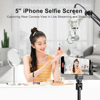 King Ma 5" Phone Vlog Selfie Monitor Screen, Back Camera Monitor - Image 2