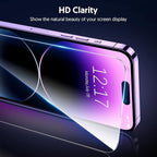 Fotbor for iPhone 13 Pro Max Screen Protector, iPhone 14 Plus Screen Protector - Image 4