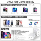 Type c Charging Block Fast Charger, USB C Charging Plug Power Adapter Compatible - Image 5