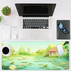 Mouse Pad Large Frog in The Water Non-Slip Game Desk Mat - Image 2