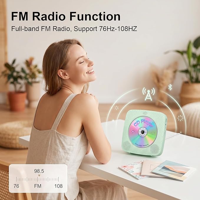 Gueray CD Player Portable Rechargeable: CD Players - Image 6
