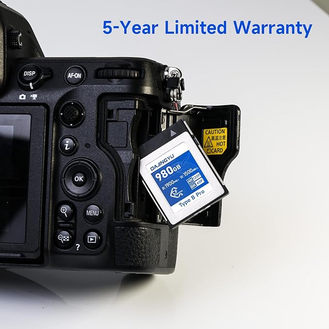 High Speed 980GB CFexpress Type B Memory Card 1900MB/s Read & 1500MB/s Write - Image 7
