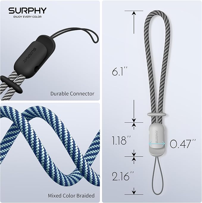 SURPHY 3 Pack Phone Wrist Strap - Image 7