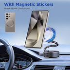 Magsafe Car Mount, Magnetic Phone Older, N55 Super Strong Suction Cup, 360° - Image 3