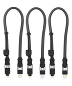 Rolling Square inCharge XL 6-in-1 Multi Charging Cable, Portable USB and USB-C by RollingSquare