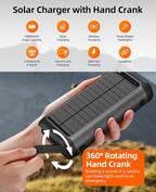Solar Charger, 59800mAh Portable Power Bank - Image 6