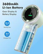 WHATOOK Portable Mini Fan: High Speed Cooling Fan, 10 Hours Battery Life - Image 4