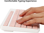 Wireless Keyboard and Mouse Combo, 2.4G Silent Cordless Keyboard Mouse Combo - Image 3