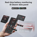 12V 100Ah Mini Bluetooth LiFePO4 Battery, 12 Volt Lithium Battery Bulit in 100A - Image 5