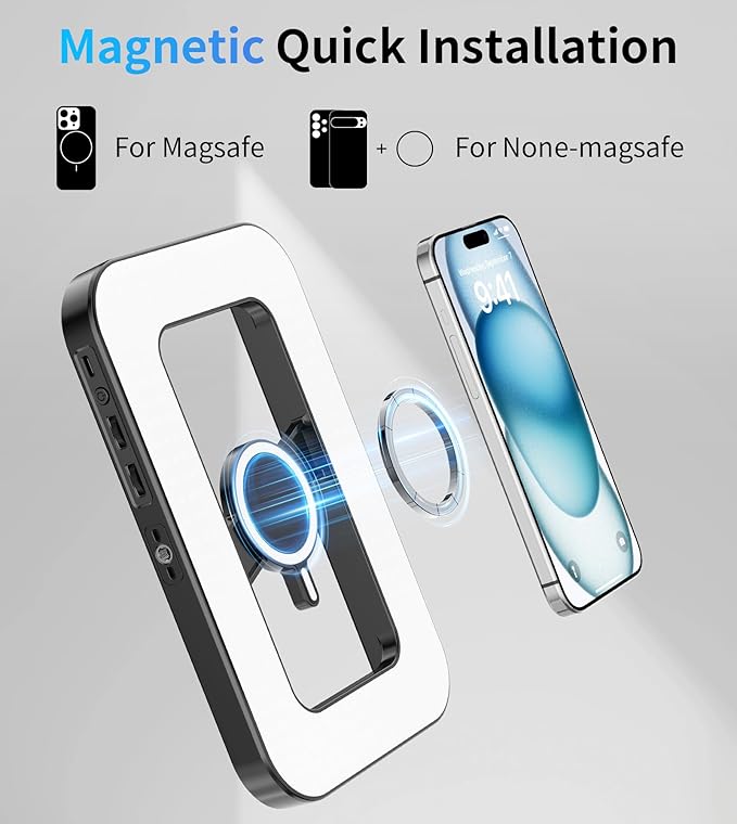 Double-Sided Magnetic Phone Ring Light - Image 2
