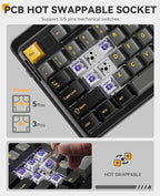 DAREU EK98pro Wireless Mechanical Keyboard, 96% Creamy Gaming Keyboard - Image 6