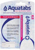 Aquatabs 49mg Water Purification Tablets. Water Filtration System by AquatabsWaterPurification