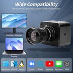 MOKOSE USB Camera 4K, USB3.0 Manual Focus Webcam - Image 6
