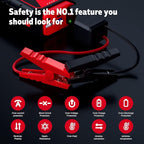 Povasee Jump Starter 5000A Car Jumper Starter, Model A30 12V Jump Box - Image 5