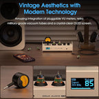 Douk Audio 2 Channel Bluetooth Vacuum Tube Preamp, Hi-Fi Headphone Amp - Image 2