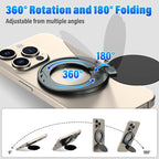 Magnetic Phone Holder for Magic Keyboard, Slim Portable Foldable Magnetic Phone - Image 4