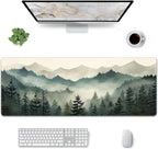 Misty Forest Large Mouse Pad, Gaming Keyboard Desk Pad, Extended Mouse Mat - Image 2