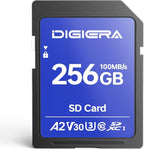 256GB CS100 SDXC UHS-I Memory Card by DIGIERA