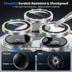 WSKEN for iPhone 16 Pro/iPhone 16 Pro Max Camera Lens Protector - Image 3