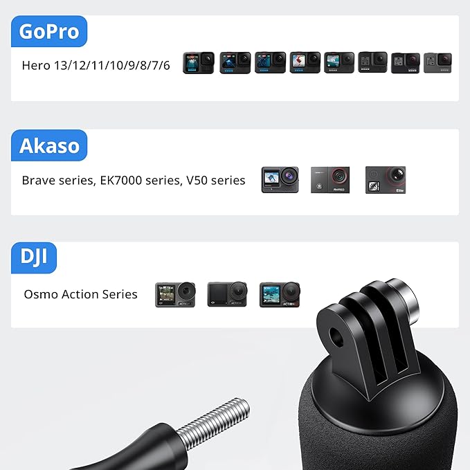 ATUMTEK Floating Hand Grip for GoPro, Waterproof Handle Mount Underwater Hand - Image 6