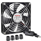 Wathai 140mm x 25mm USB Cooliing Fan 5V by Wathai