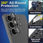 for Samsung Galaxy S25 Ultra Camera Lens Protector, Individual Metal Ring - Image 3