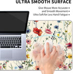 Wild Flowers Large Mouse Pad, Gaming Keyboard Desk Pad, Extended Mouse Mat - Image 5