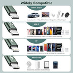 3 in 1 USB C to Multi Charging Cable, Travel Charger Cables - Image 3