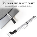 Protable Laptop Stand for Desk, Foldable Laptop Riser Holder, Ventilated - Image 3