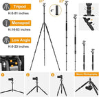 JOILCAN Tripod for Camera, Heavy Duty Travel Tripods for Spotting Scope - Image 6