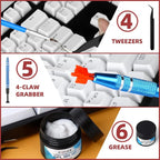 YIMAGUJRX RUNJRX Keyboard Switch Lube Kit GPL 205G0 0.53oz/15g, Switch Opener - Image 4
