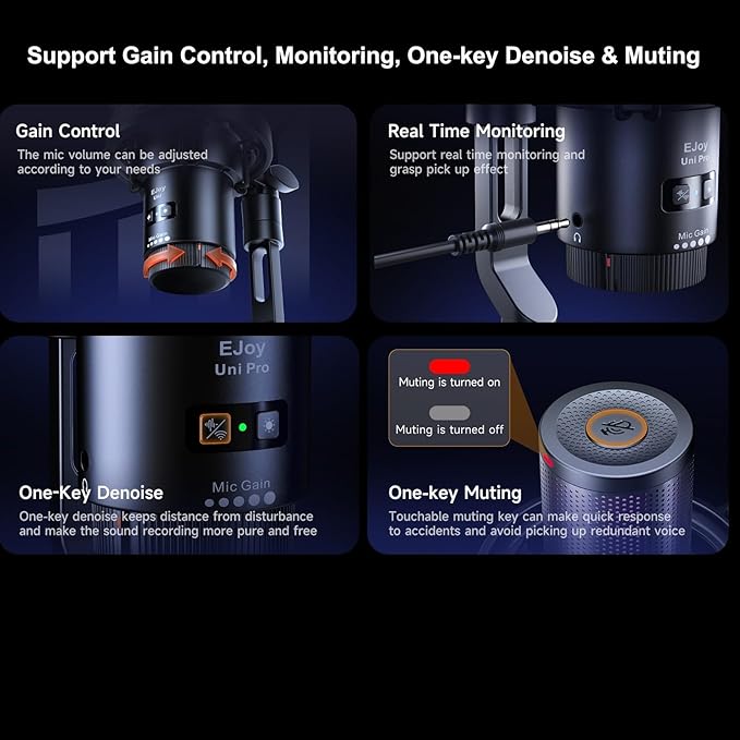 COMICA Uni Pro D Wireless USB Microphone - Image 7
